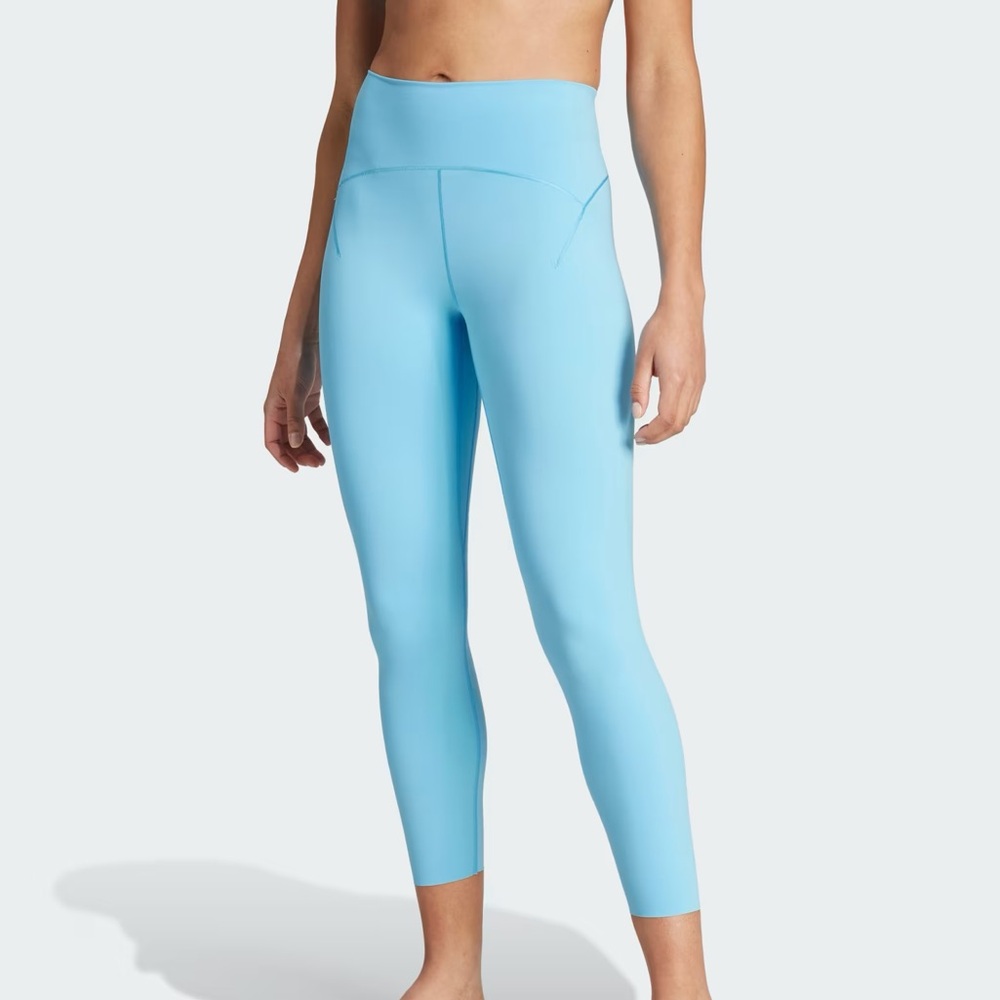 *NWT* Adidas Women’s All Me Luxe 7/8 Leggings Blue Size XL